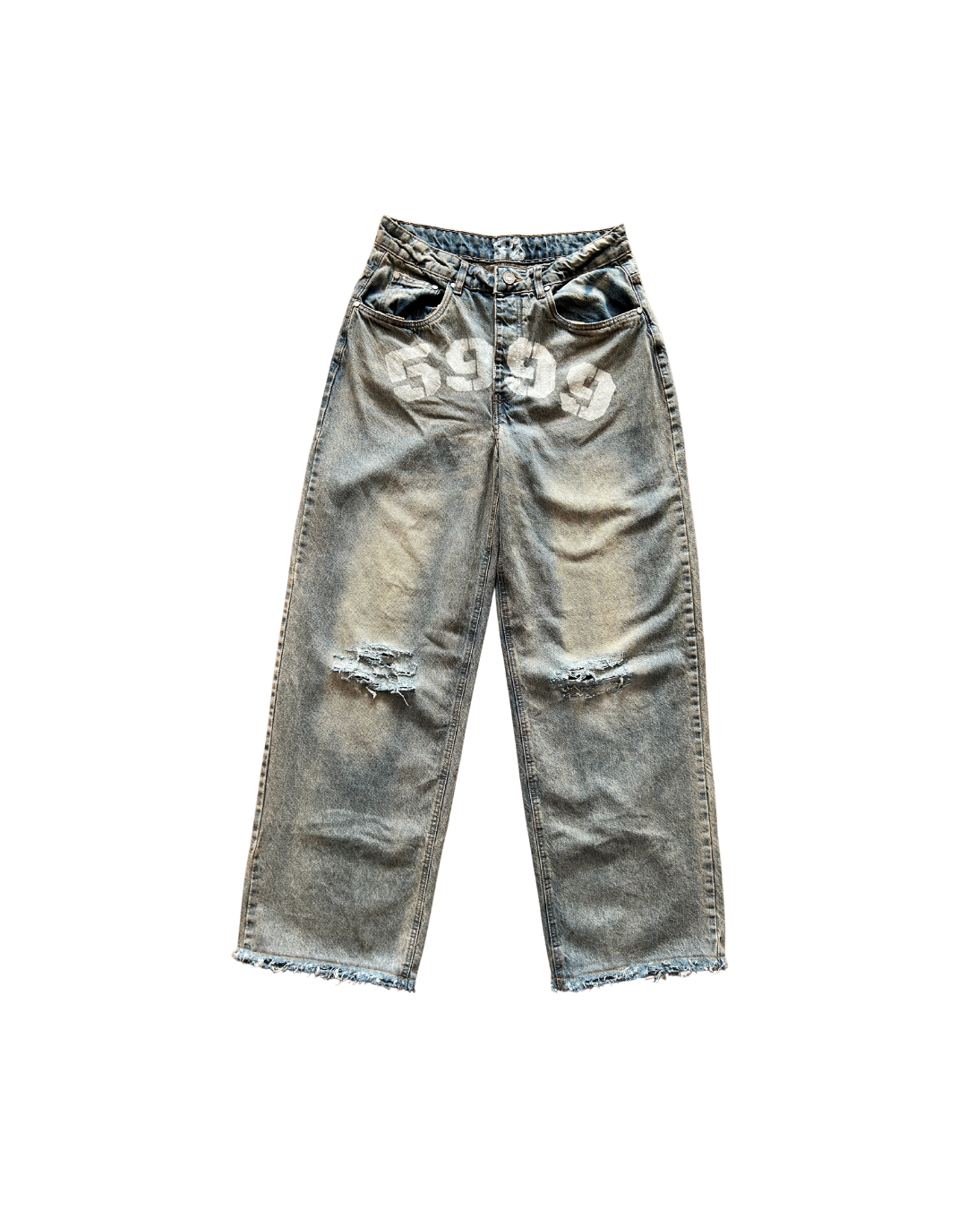 5999 DISTRESSED DENIM PANTS