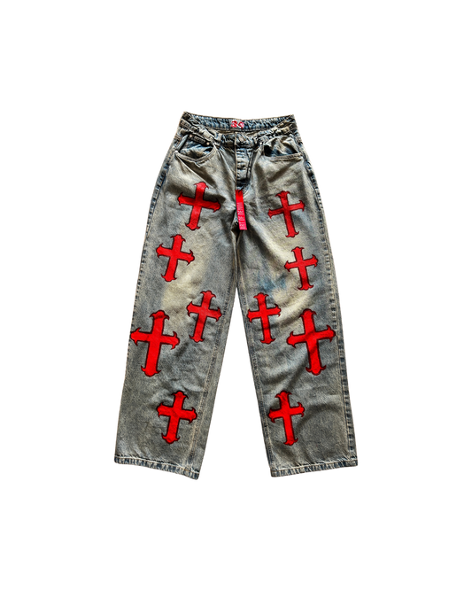 CROSSES DENIM PANTS
